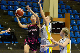 В КСК «Экспресс» прошли матчи чемпионата ЮФУ И СКФУ по баскетболу среди женских клубов