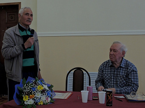 Состоялась творческая встреча с Владимиром Канцыным