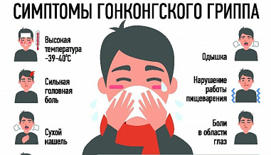 Жители Ростовской области начали болеть гонконгским гриппом
