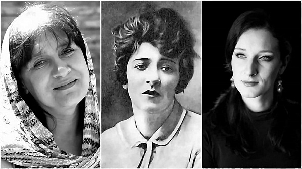 Фаину РАНЕВСКУЮ (в центре) сыграли две актрисы, в возрасте – София ПИСЬМАН, молодую – Мариэтта ЦИГАЛЬ-ПОЛИЩУК. Фото из открытых источников