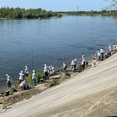 На набережной Дона прошел фестиваль "Народная рыбалка"