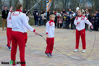 В Ростове, в парке «Левобережный» сегодня открыли Аллею спортивной славы