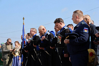 Казаки трех войск собрались на месте первого полководческого подвига Матвея Платова