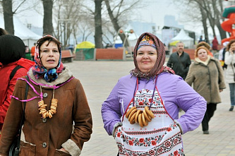 В Ростове отпраздновали Масленицу