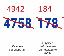 В Ростовской области за сутки выявили еще 184 случая коронавирусной инфекции