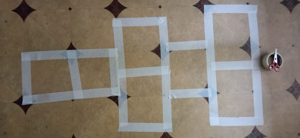 Играем с малярным скотчем