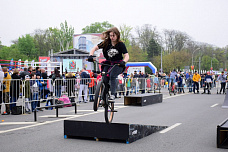 Легкоатлетическая эстафета на Театралке