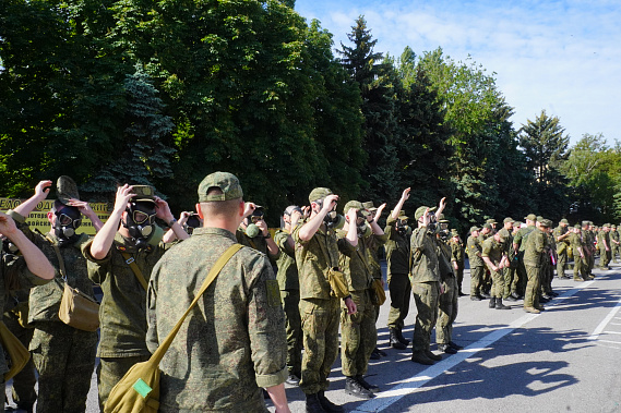 Военные провели единый день РХБ защиты