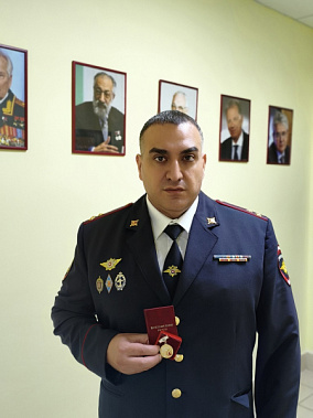 Ростов-на-Дону: полковник полиции Давид Григорян — дважды почётный донор!