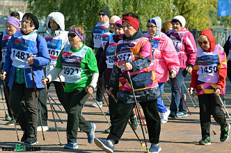 В Ростове соревнованиями отметили Всероссийский день ходьбы