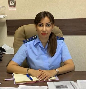 Заместитель прокурора Железнодорожного района Ростова Анна СМОЛЕНСКАЯ