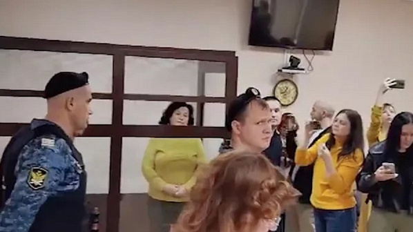 Оглашение приговора экс-министру здравоохранения Ростовской области Татьяне Быковской. 29 марта 2024 Источник фото: Объединенная пресс-служба судов Краснодарского края/Telegram-канал