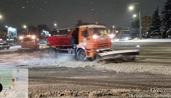 Минувшей ночью на ростовских улицах. Источник фото: rostov-gorod.ru