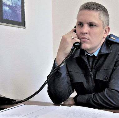 Новый прокурор Багаевского района Александр Воропаев.