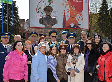 Таганрог надел голубой берет