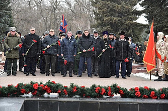 Батайск отметил 80-летие освобождения города от вражеской оккупации в Великой Отечественной войне
