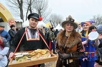В Ростове отпраздновали Масленицу