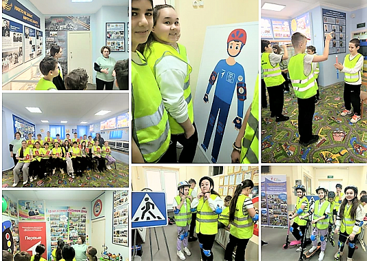 Юные ростовчане отработали практические навыки безопасной езды на самокате, велосипеде и СИМ