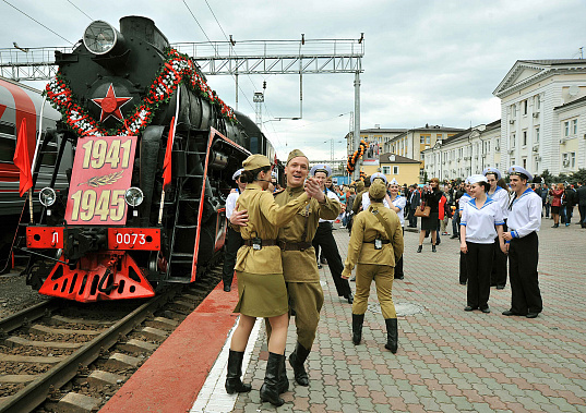 «ПОБЕДА» – на первом пути