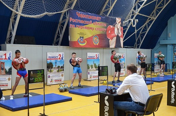 Вседонской чемпионат по гиревому спорту завершился в Ростове