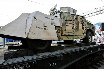 Поезд с трофеями из Сирии прибудет в Сальск