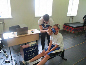 Спортсмены Ростовского областного училища олимпийского резерва проходят углубленное тестирование