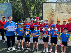 18 06 2024 Юные ростовчане поучаствовали в командном конкурсе «Волшебное колесо»