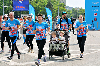 В Ростове прошел традиционный «ЗаБег», который был синхронизирован со всеми стартами в России