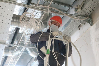 В областной инфекционной больнице завершают внутреннюю отделку корпусов
