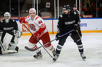 Во втором матче выездной серии ХК «Ростов» уступил челябинскому «Челмету»