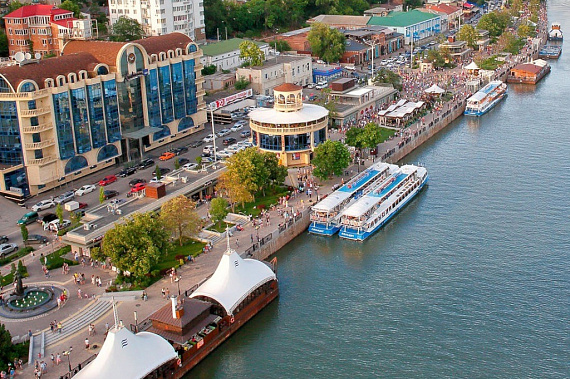 В Ростове продлят набережную, объединив с Театральным спуском