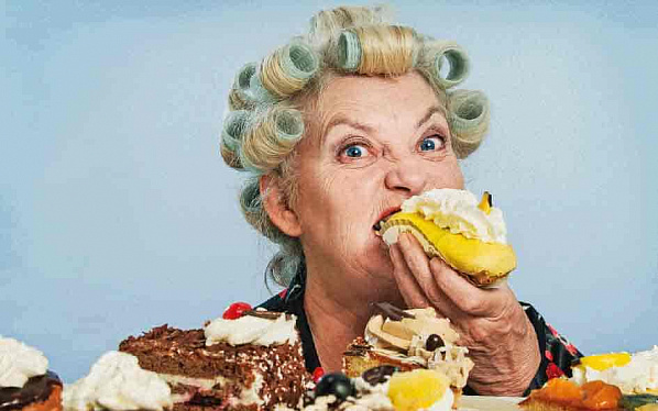 Пересмотрите сладкий рацион в преклонном возрасте