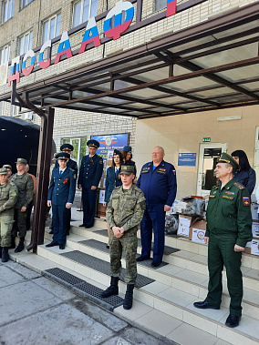  Донской ДОСААФ и его партнеры передали гуманитарный груз участникам СВО