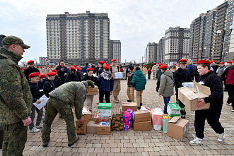 28 03 2026 Школьники Аксайского района с экскурсией побывали в 103 мотострелковом полку