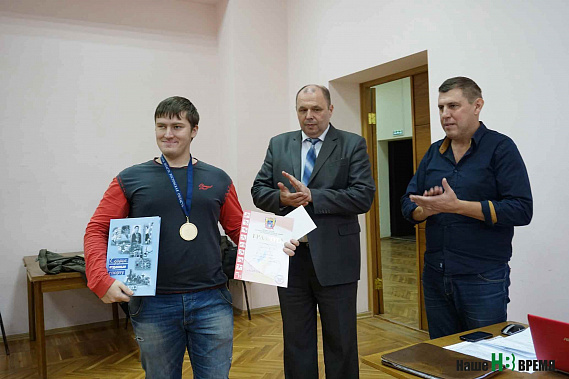 Победитель соревнований Сергей Архипов.
