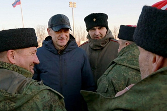 Донские добровольцы отправились в зону СВО в составе казачьей роты «Ростов»