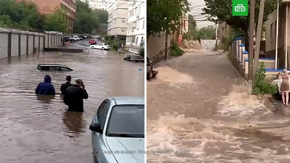 По факту вчерашнего потопа в Ростове и окрестностях ведется прокурорская проверка