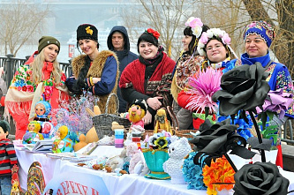 В Ростове отпраздновали Масленицу