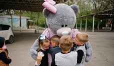 В Аксае прошел праздник для детей из Донбасса