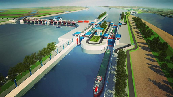 Проект Багаевского гидроузла