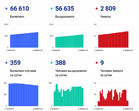 Коронавирус в Ростовской области: статистика на 8 февраля