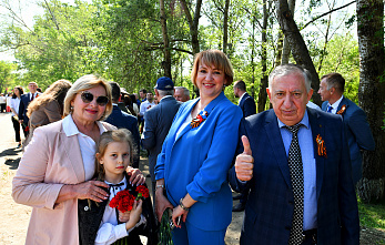 06 05 2025 В канун Дня Победы на ростовском мемориале «Кумженская роща» зажжен Вечный огонь