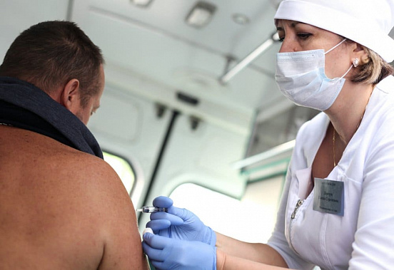 В Ростовской области 44% населения привили от гриппа