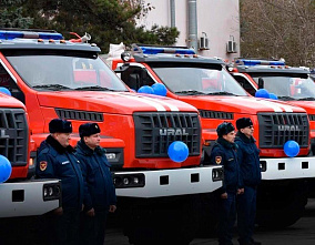 Пожарные части Дона получили новую технику