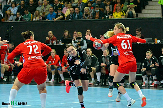 Донские гандболистки в первом матче финала чемпионата страны обыграли столичный ЦСКА