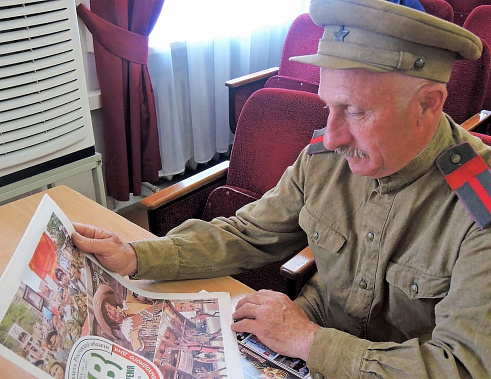 Руководитель Ростовского духовно-патриотического центра Святого Георгия Победоносца Виктор Чуцков