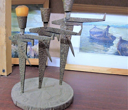 Художник Юрий Планидин написал портреты тех, с кем в детстве был в концлагере