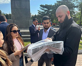 В Ростовской области прошла акция «Газета Победы»