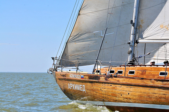 В Таганроге прошла Чеховская регата «Чайка»