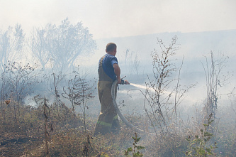 Как тушили Чистополье 